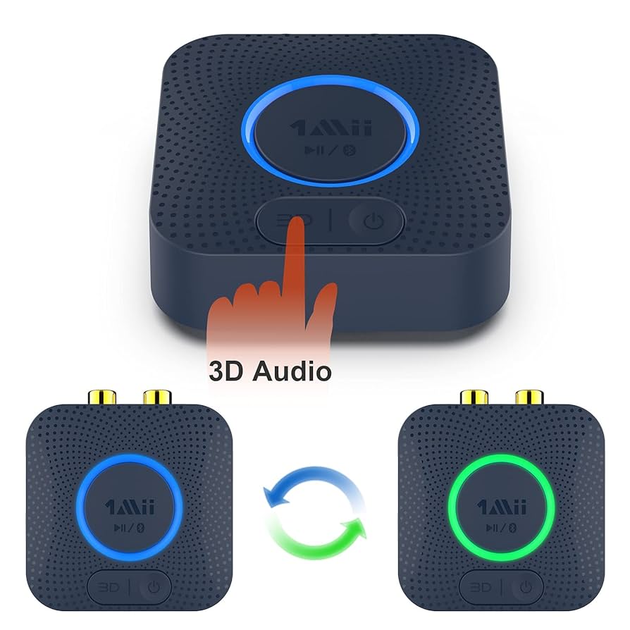 【新品未使用】1Mii  B06HD+ 1Mii Bluetooth 5.1 Receiver for Home Stereo, aptX HD